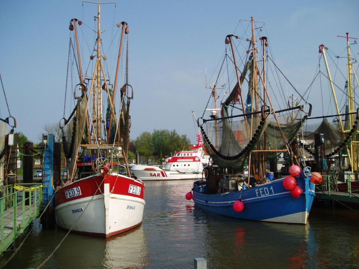 Ferienwohnung Hein Am Nordseedeich Butjadingen Eksteriør billede