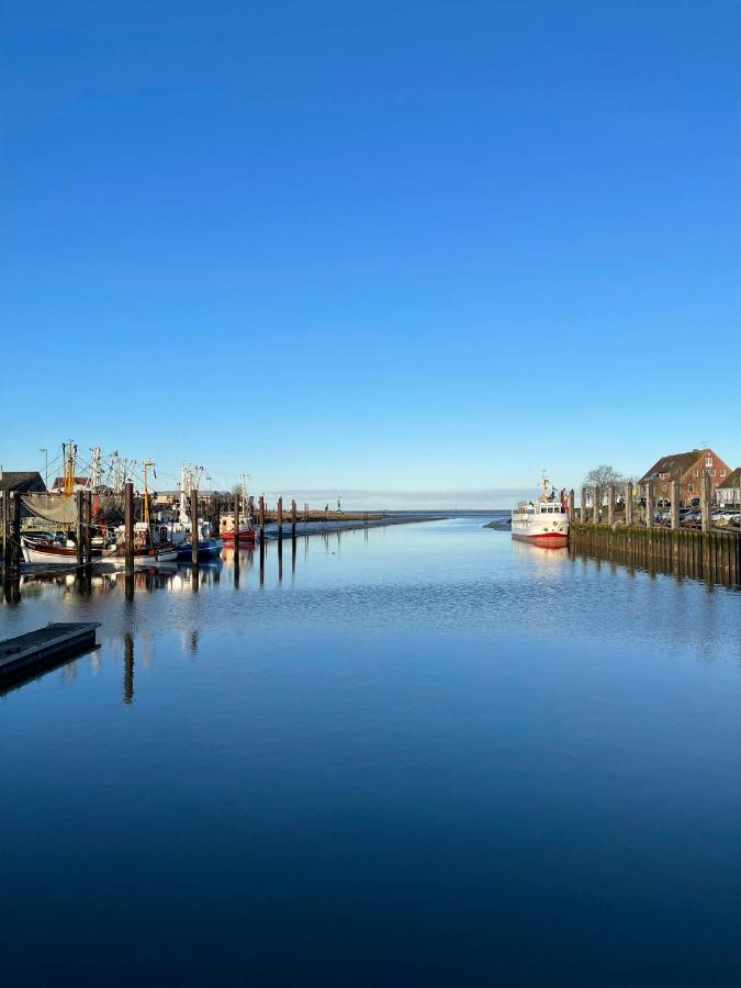 Ferienwohnung Hein Am Nordseedeich Butjadingen Eksteriør billede