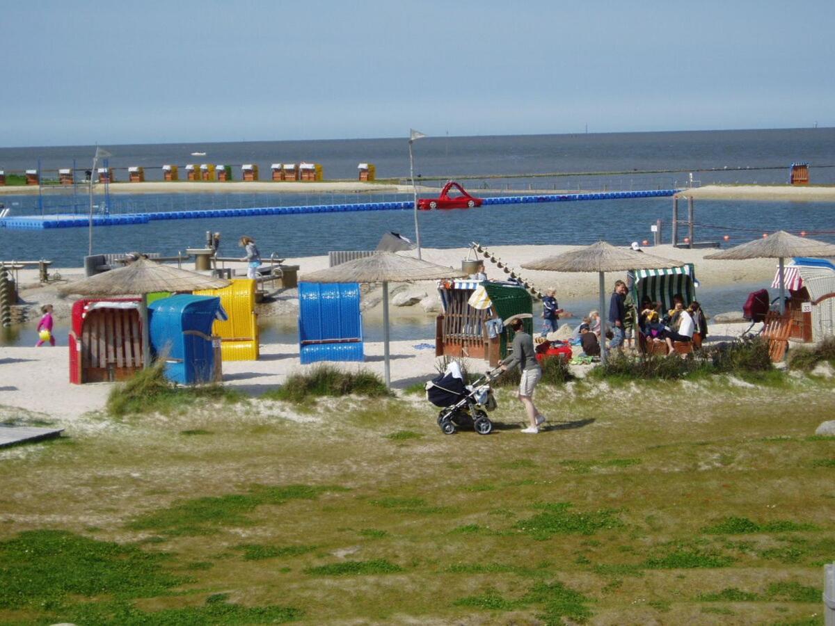 Ferienwohnung Hein Am Nordseedeich Butjadingen Eksteriør billede